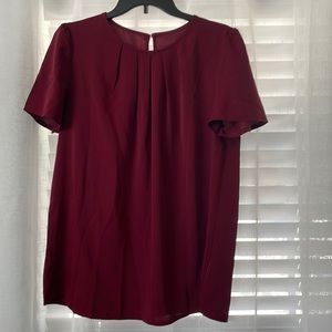 Shein burgundy top - brand new.  Don’t like the fit